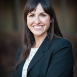 Outdoor commercial headshot of a business woman